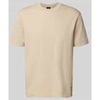 T-shirt met labeldetail, model 'Achilleas'