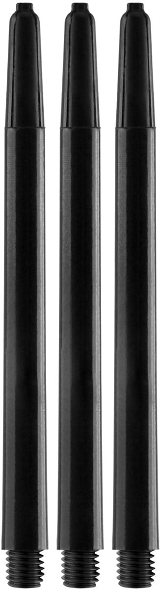 DLDarts - Nylon Shafts - Extra Large - 1 set - Zwart