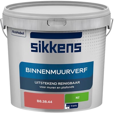 Sikkens - Binnenmuurverf Mat - B8.38.44 - Mengverf - 5 L