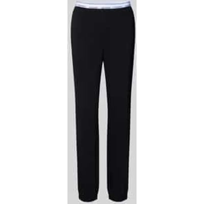 Regular fit sweatpants met label in band, model 'SOFIA'