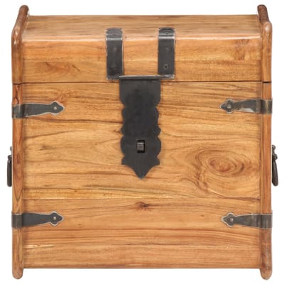vidaXL - Kist - 40x40x40 - cm - massief - acaciahout