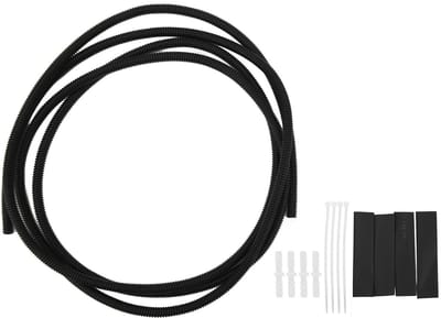 Dailygoods- Ribbelbuis Reparatie - Ruitensproeierinstallatie - Ruitensproeiervloeistofslang - Reparatieset 2,6 m - Hoogwaardige Onderdelen - Betrouwbare Prestaties - Sproeislang