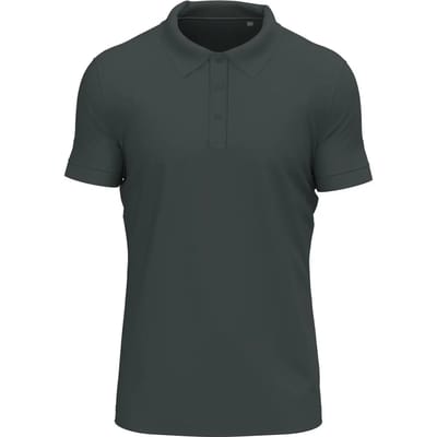 Stedman - Clive Polo - Slate Grey (Solid) maat S