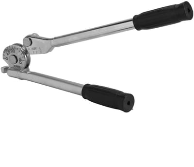 Dailygoods- Pijpbuiger 180° - Draagbare Buisbuiger - Heavy-Duty Buiggereedschap - Voor Koperen/Aluminium/Stalen Buis - Hoogwaardig Staal - 370 mm Lengte