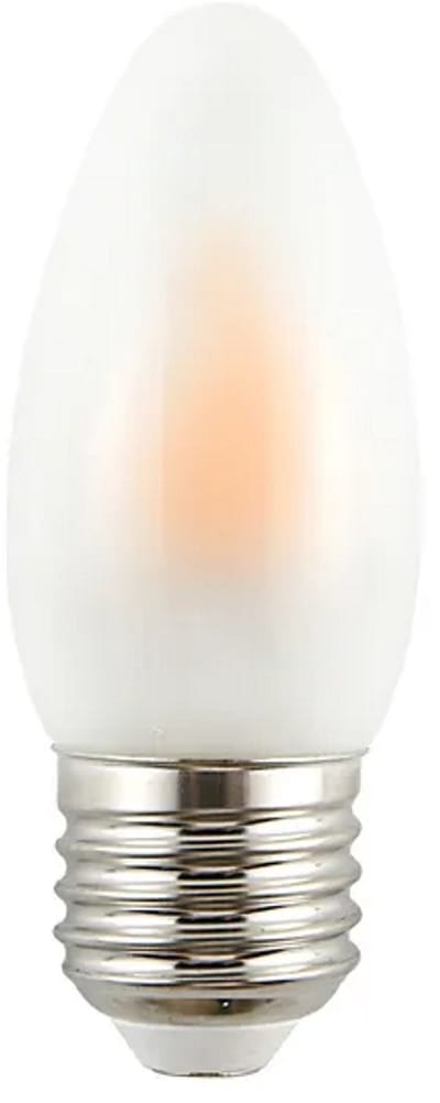 Thorgeon LED kaarslamp vlameffect 0.5W 1800K flikkerlamp mat | E27 | Zeer Warm Wit | 0.5 watt | 15.000 Branduren