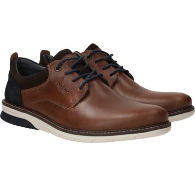 Rieker Veterschoenen Laag Veterschoenen Laag - Cognac - Maat 42