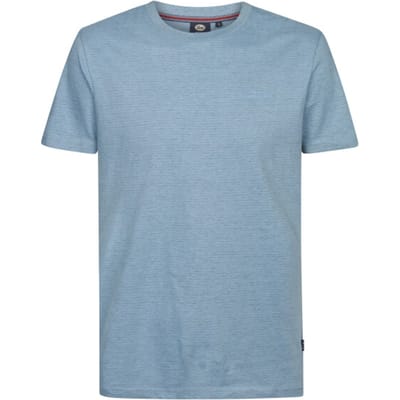 Petrol Industries - Heren Jersey T-shirt Hierro - Blauw - Maat L