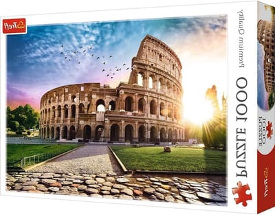 Legpuzzel - Volwassenen puzzel - Ontspannend vermaak - Milieuvriendelijke materialen - 1000 elementen - Rome Colosseum