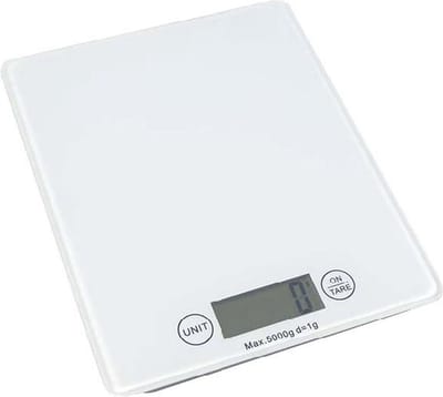 Digitale Keukenweegschaal / Met Glasplaat Tot 5 Kg Model 4745BO - Saro 484-1080