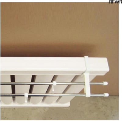 RFWR® Handdoekrek voor Radiator met 4 Haken - Ruimtebesparend en Multifunctioneel Ontwerp - 60 cm
