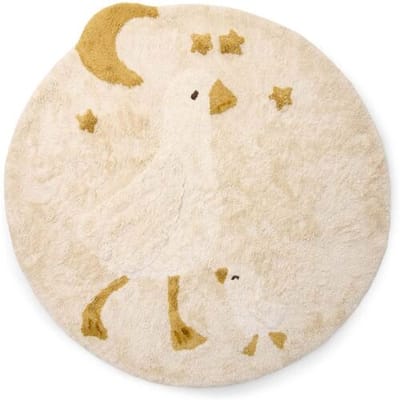 Little Dutch vloerkleed Little Goose Ecru unisex