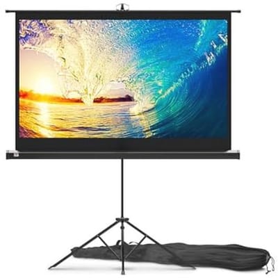 60 Inch Projection Screen voor Film en Presentaties - HD 16:9 Vouwscherm met Statief