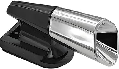 ONF3 - Auto-wildwaarschuwingsfluitje - Ultrasoon alarm - Zilver - Bescherming tegen botsingen - Ideaal voor auto en motorfiets - 4 stuks