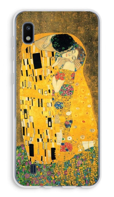 Case Company® - Hoesje geschikt voor Samsung Galaxy A10 hoesje - Der Kuss - Soft Cover Telefoonhoesje - Bescherming aan alle Kanten en Schermrand