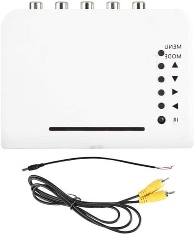 Video Splitter - Quad Splitter Switcher - Beveiligingscamera Weergave - Automatische NTSC/PAL Herkenning - 100 x 110 x 25 mm