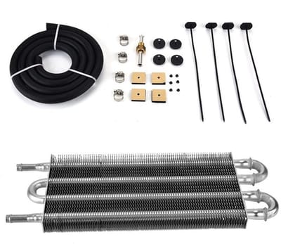 Zeynomax - Oliekoeler Radiatorkit - Externe Transmissieoliekoeler - 4