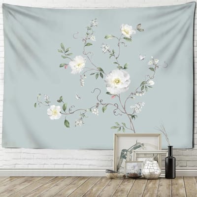 Magnolia Bloem Decoratief Schilderij Wandtapijt Wandhanger Kunst Eenvoudig En Fris Ins Esthetische Kamer Achtergronddoek Decor 95x70cm