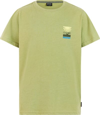 Protest PRTBrandy JR - T-shirt Jongens - Korte mouwen - Normale pasvorm - Blauw