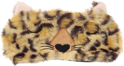 Pluche Luipaard Slaapmasker