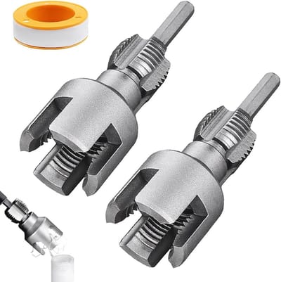 Professionele 2-in-1 Pijp Snijder voor PVC en PPR, Geschikt voor Binnen- en Buitendraad, 1/2 en 3/4 Inch Hoses en Booraccessoires
