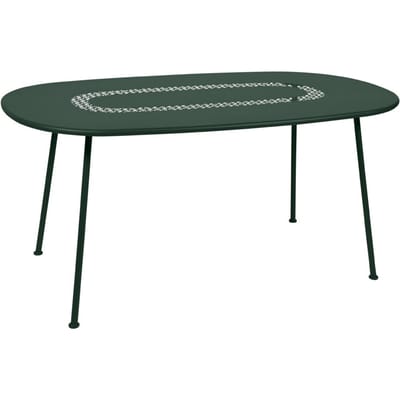 Fermob Lorette Tafel ovaal - 02 cedergroen