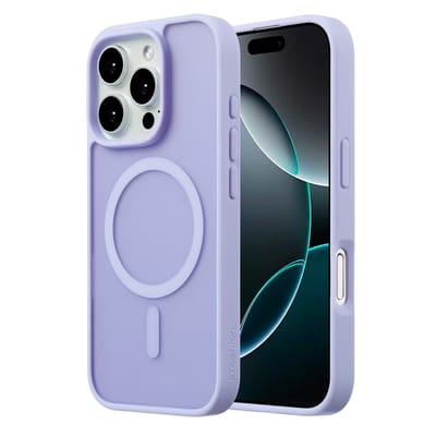 imoshion Hoesje - Geschikt voor iPhone 16 Pro - Color Guard Backcover geschikt voor MagSafe - Lila