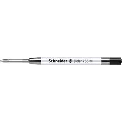 Navulling groot formaat SCHNEIDER Slider 755, lijndikte M, zwart, 10 stuks