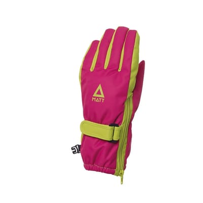 Matt Open Side Handschoenen Roze 6 Years Meisje