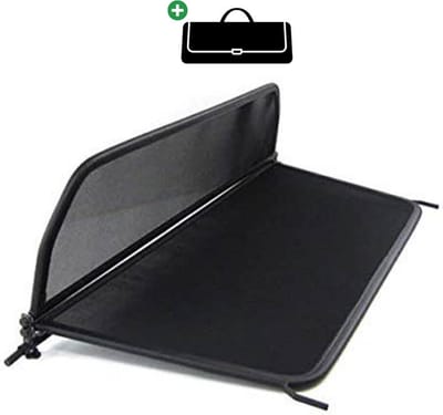Windscherm VW EOS | 2006-2015 | incl. luxe opbergtas | Zwart