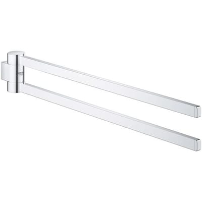 GROHE Selection Handdoekhouder Dubbel - draaibaar - chroom - 41063000