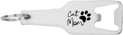 Akyol - cat mom flesopener - Mama - cadeau mama - leuk cadeau voor je mama om te geven - verjaardag mama - 105 x 25mm