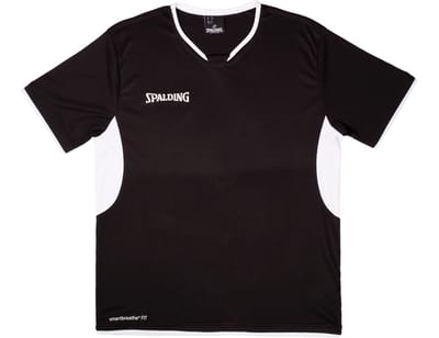 Spalding Hustle Shooting T-shirt Zwart
