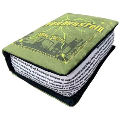 Nieuwe 25cm Frankenstein Pluche Speelgoed Kussen Boek Schattig Zacht Gevuld Huis Kamer Decor Poppen Voor Kind Verjaardag Kerstcadeau