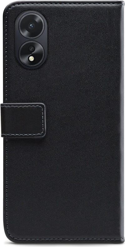 Mobilize Telefoonhoesje geschikt voor OPPO A38 Hoesje | Mobilize Classic Gelly Wallet Bookcase Portemonnee | Pasjeshouder voor 2 Pasjes | Telefoonhoesje voor Pinpas / OV Kaart / Rijbewijs - Zwart