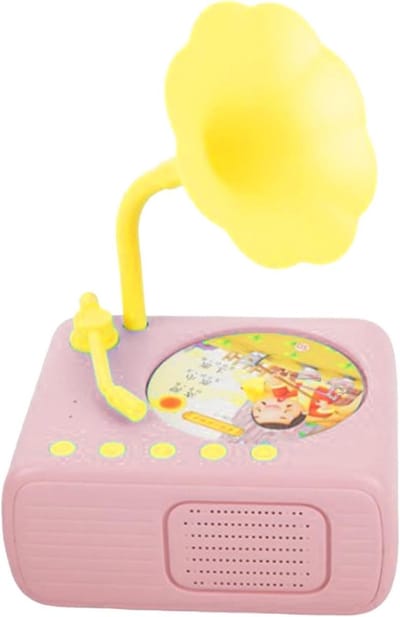 Grammofoon Verhalen Speler - Audio Speler - Educatief Leren - Interactieve Kaarten - 172 x 145 cm - Roze