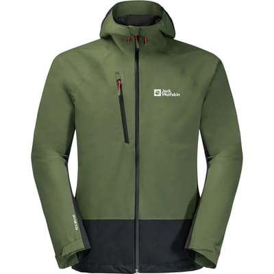 Jack Wolfskin Eagle Peak 2l Jkt M 1112993-4129, Mannen, Groen, Jasje, maat: S