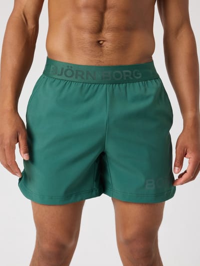 Björn Borg 6'' Korte Sportbroek Heren Korte broek mannen - Mallard Groen - Gerecycled Polyester - Maat L