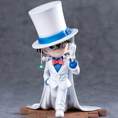 Nieuwste Detective Conan GK Figuur Kaito Kid Dark Baron Anime Peripheral Verzamelsieraad Bureau Ornament Speelgoed Voor Anime Fans Verzamelaars white