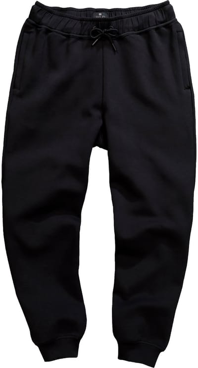 JAY-PI - Heren - Sweatpants Buik-Fit Modern Fit - Zwart - Maat 4XL