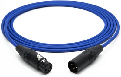 Professionele Digitale AES/EBU Kabel 110 Ohm | XLR Vrouwelijk naar XLR Mannelijk | Flexibel voor Studio en Hifi