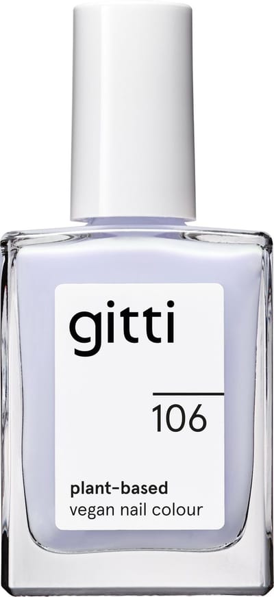 Gitti No. 106 - Powder Blue - nagellak - minimaal 82% natuurlijk - 23 vrij - manicure - blijft 7 dagen zitten
