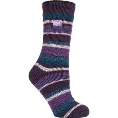 Heat Holders - Dames 2.3 tog thermo wintersokken - Fantasia Paars