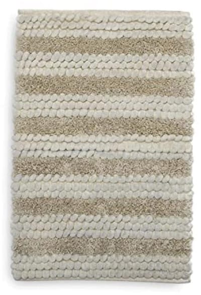 Stijlvolle Beige Badmat 60x100 cm met Antislip