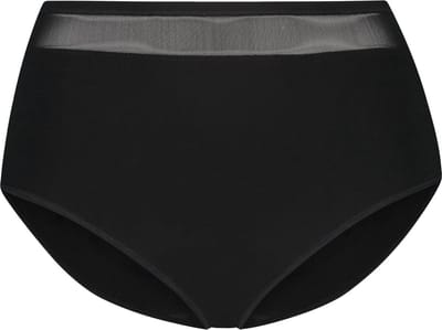 RJ Allure 2-Pck Dames Maxi Slip Zwart L