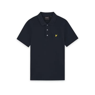 Lyle and Scott Polo Tipped Donkerblauw (navy) - Maat XS - Heren