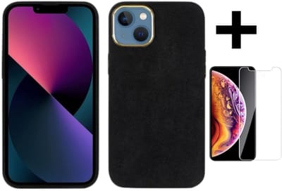 Apple iPhone 12 mini TPU back cover - Zwart hoesje