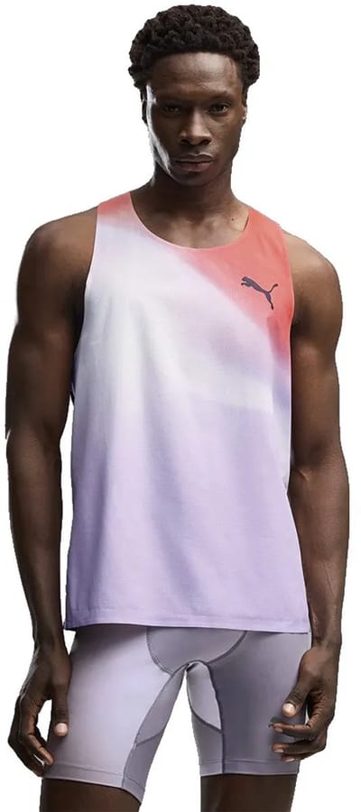 Puma Tanktop M Lightspeed Ultraweave Graphic Singlet - Sportswear - Volwassen