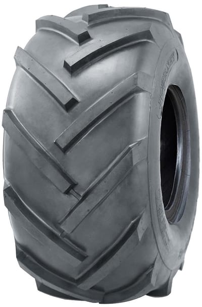 24x12.00-12 tractorband, open midden, 6-laags Wanda P328, voor zitmaaiers