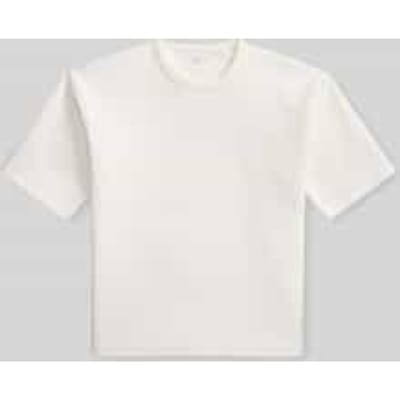 Loose fit T-shirt van katoenmix