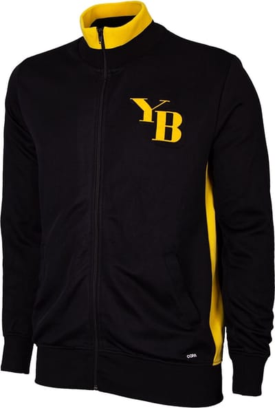 COPA - BSC Young Boys 1970 Retro Voetbalvest - Heren - Zwart - M